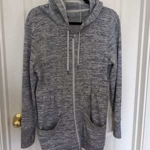 Athleta no sweat hoodie grey sweatshirt Size S